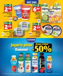 Gazetka promocyjna Topaz - Gazetka - Gazetka - ważna od 03.06 do 03.06.2026 - strona 55 - produkty: Ser, Danone, Piątnica, Jogurt, Mlekovita, Serek, Deser, Alpro, Napój, Mleko