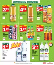 Gazetka promocyjna Topaz - Gazetka - Gazetka - ważna od 03.06 do 03.06.2026 - strona 65 - produkty: Nałęczowianka, Top, Lemoniada, Tiger, Tymbark, Wosana, Woda, Napój, Hortex