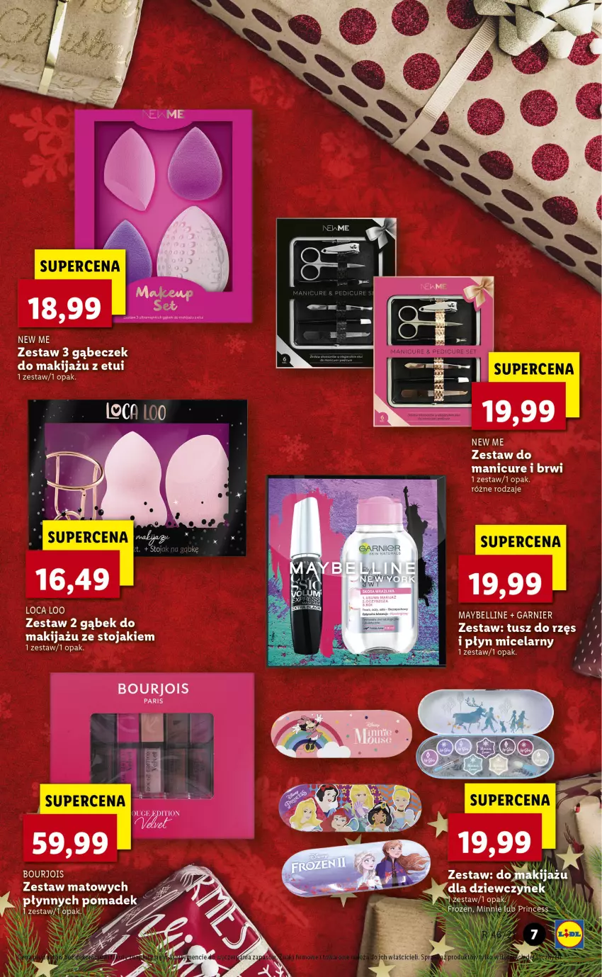 Gazetka promocyjna Lidl - KATALOG ŚWIĄTECZNY Z KOSMETYKAMI - ważna 25.11 do 24.12.2021 - strona 7 - produkty: Bourjois, Makijaż, Płyn micelarny, Stojak, Tusz