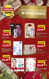 Gazetka promocyjna Lidl - KATALOG ŚWIĄTECZNY Z KOSMETYKAMI - Gazetka - ważna od 24.12 do 24.12.2021 - strona 2 - produkty: Krem nawilżający, Krem do twarzy, Ser, Rum, Opaska, Płyn micelarny, Krem przeciwzmarszczkowy, Serum, Mars, Garnier, Maska, Dermofuture, Fa