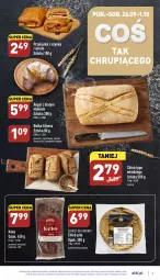 Gazetka promocyjna Aldi - Pełny katalog - Gazetka - ważna od 01.10 do 01.10.2022 - strona 5 - produkty: Ser, Bułka fitness, Chleb typu włoskiego, Rogal, Chleb, Bułka