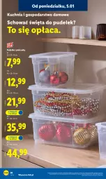 Gazetka promocyjna Lidl - GAZETKA - Gazetka - ważna od 10.01 do 10.01.2026 - strona 24 - produkty: Kuchnia, Pudełko
