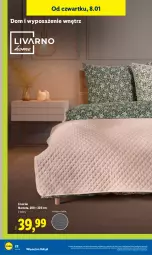 Gazetka promocyjna Lidl - GAZETKA - Gazetka - ważna od 10.01 do 10.01.2026 - strona 26 - produkty: Ivar, Narzuta