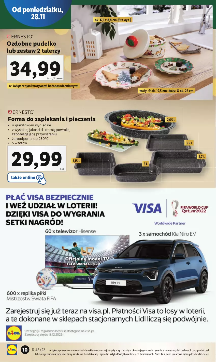 Gazetka promocyjna Lidl - GAZETKA - ważna 28.11 do 03.12.2022 - strona 10 - produkty: Gra, Piec, Por, Pudełko, Sok, Talerz