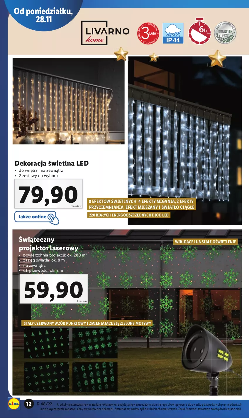 Gazetka promocyjna Lidl - GAZETKA - ważna 28.11 do 03.12.2022 - strona 12 - produkty: Ser