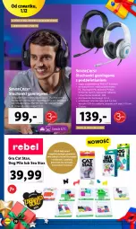 Gazetka promocyjna Lidl - GAZETKA - Gazetka - ważna od 03.12 do 03.12.2022 - strona 40 - produkty: Xbox, Nintendo Switch, Ser, Gry, Gra, BIC, Słuchawki, Głośnik, Mikrofon, Tablet, Silan, PlayStation, Słuchawki gamingowe, Mięta, Smartfon