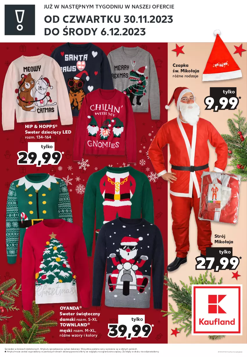 Gazetka promocyjna Kaufland - Zapowiedź oferty - ważna 23.11 do 29.11.2023 - strona 2 - produkty: Czapka, Dzieci, Gra, Sweter