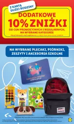 Gazetka promocyjna Lidl - GAZETKA - Gazetka - ważna od 25.08 do 25.08.2024 - strona 15 - produkty: Piórnik, Plecak