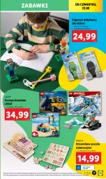 Gazetka promocyjna Lidl - GAZETKA - Gazetka - ważna od 25.08 do 25.08.2024 - strona 19 - produkty: Zegarek, Puzzle, LEGO, Zegar, Dzieci