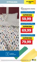 Gazetka promocyjna Lidl - GAZETKA - Gazetka - ważna od 25.08 do 25.08.2024 - strona 25 - produkty: Sypialnia, Pościel, Pościel dwustronna, Poszewka