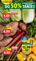 Gazetka promocyjna Lidl - GAZETKA - Gazetka - ważna od 20.05 do 20.05.2023 - strona 4 - produkty: Warzywa, Papryka, Papryka żółta