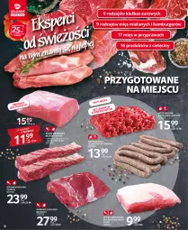 Gazetka promocyjna Selgros - Oferta spożywcza - Gazetka - ważna od 02.03 do 02.03.2022 - strona 6 - produkty: Mięso mielone, Szynka wieprzowa, Hamburger, Rozbratel wołowy, Szynka, Schab wieprzowy, Burger, Szponder wołowy, Kiełbasa biała, Kiełbasa, Mięso