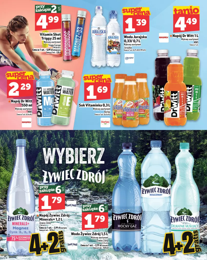 Gazetka promocyjna Topaz - Gazetka - ważna 27.02 do 05.03.2025 - strona 22 - produkty: Hortex, Inka, Napój, Sok, Woda