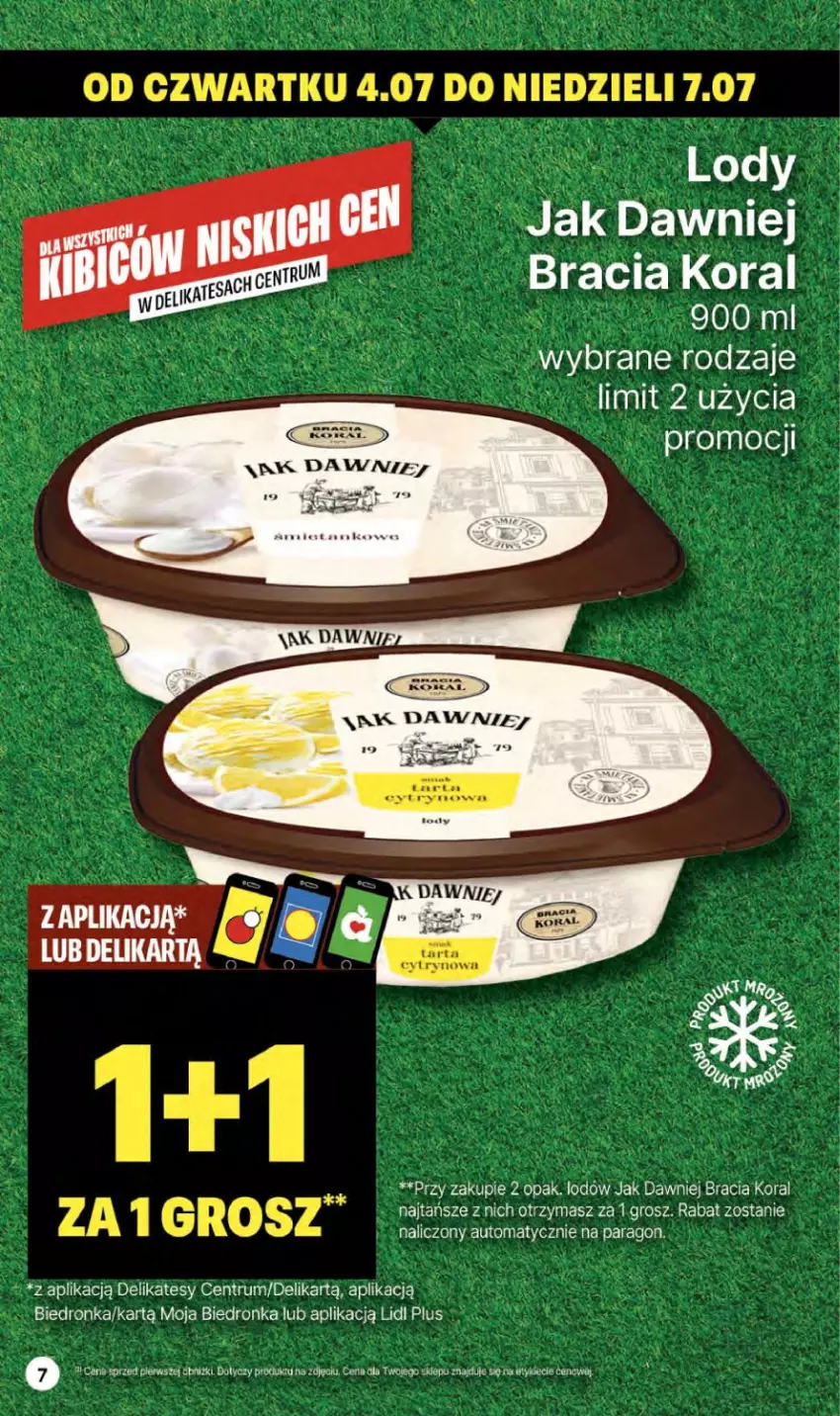 Gazetka promocyjna Delikatesy Centrum - NOWA GAZETKA Delikatesy Centrum od 4 lipca! 4-10.07.2024 - ważna 04.07 do 10.07.2024 - strona 7 - produkty: Dron, Lody, Rum