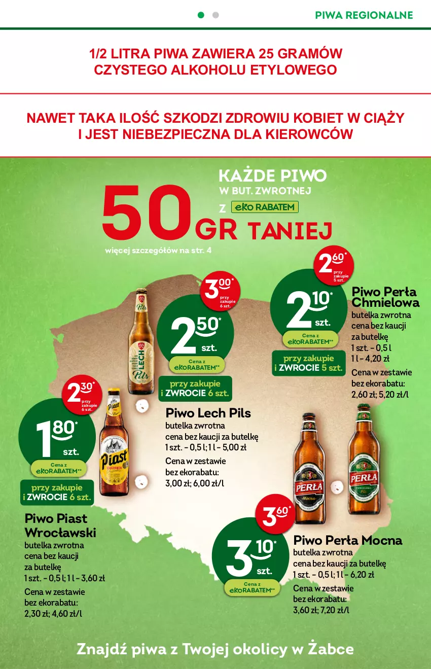 Gazetka promocyjna Żabka - ważna 24.08 do 30.08.2022 - strona 6 - produkty: Gra, Perła, Piast, Piec, Piwa, Piwo