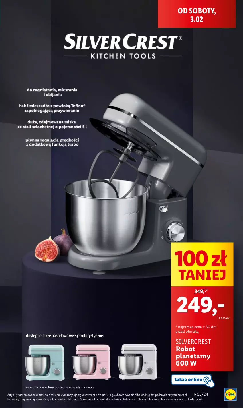 Gazetka promocyjna Lidl - GAZETKA - ważna 01.02 do 03.02.2024 - strona 15 - produkty: Robot, Robot planetarny, Silvercrest