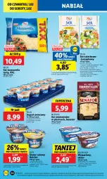 Gazetka promocyjna Lidl - GAZETKA - Gazetka - ważna od 03.02 do 03.02.2024 - strona 26 - produkty: Mozzarella, Belriso, Ser, Ryż, Jogurt owocowy, Zott, Jogurt, Mlekovita, Sałat, Pilos, Czekolada, Ser sałatkowo-kanapkowy, Deser, Olej, Emmental, Mleko