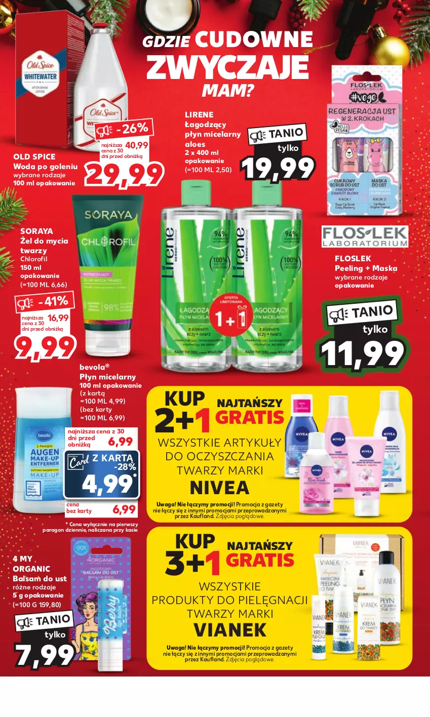 Gazetka promocyjna Kaufland - Kaufland - ważna 07.12 do 19.12.2023 - strona 2 - produkty: Balsam do ust, Gra, Lirene, Maska, Nivea, Old Spice, Peeling, Płyn micelarny, Waga, Woda, Woda po goleniu