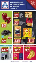 Gazetka promocyjna Aldi - Pełny katalog - Gazetka - ważna od 24.12 do 24.12.2022 - strona 1 - produkty: Tchibo, Banany, Ciastka, Krakus, Gra, Papryka czerwona, Papryka, Palma, Dres, Szynka, Margaryna, Reichsgraf, Lipton, Spodnie, Spodnie dresowe, Fa