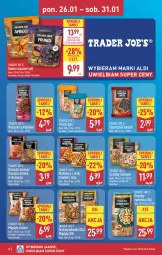Gazetka promocyjna Aldi - Pełna oferta - Gazetka - ważna od 31.01 do 31.01.2026 - strona 14 - produkty: Orzechy włoskie, Orzeszki, Migdały, Słonecznik turecki, Daktyle, Pestki dyni, Rodzynki, Owoce, Orzeszki ziemne, Owoce suszone