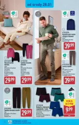 Gazetka promocyjna Aldi - Pełna oferta - Gazetka - ważna od 31.01 do 31.01.2026 - strona 24 - produkty: Ser, Kosz, Koszulka, Dres, Wełna, Spodnie, Bluza, Spodnie dresowe, Bluza dresowa, Bokserki, Fa