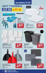 Gazetka promocyjna Aldi - Pełna oferta - Gazetka - ważna od 31.01 do 31.01.2026 - strona 34 - produkty: Mop, Wycieraczka, Lampa sufitowa, Szczypce, Poziomica, Lampa, Szufelka