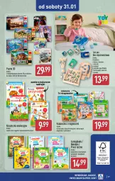 Gazetka promocyjna Aldi - Pełna oferta - Gazetka - ważna od 31.01 do 31.01.2026 - strona 37 - produkty: NBA, Koc, Gra, Papier, Klej, Puzzle, Dzieci