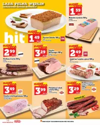 Gazetka promocyjna Topaz - Gazetka - Gazetka - ważna od 19.11 do 19.11.2025 - strona 10 - produkty: Polędwica, Krakus, Top, Sok, Gra, Sokołów, Mielonka tyrolska, Pasztet, Dada, Szynka, Kiełbasa krucha, Kiełbasa