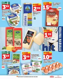 Gazetka promocyjna Topaz - Gazetka - Gazetka - ważna od 19.11 do 19.11.2025 - strona 13 - produkty: Mozzarella, Serek puszysty, Top, Ser, Gra, Piątnica, Jaja, Mlekovita, Serek, Solan, Hochland, Twój Smak, Gouda, Jaja z wolnego wybiegu, Mleko
