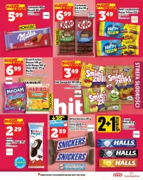 Gazetka promocyjna Topaz - Gazetka - Gazetka - ważna od 19.11 do 19.11.2025 - strona 21 - produkty: Top, Snickers, Czekolada, Mars, Rurki, Ferrero, Baton, Halls, Haribo, Mango, Kinder, Milka