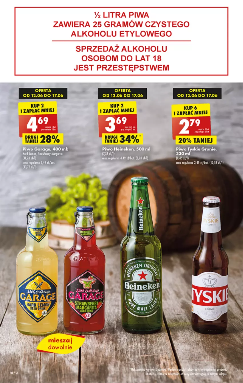 Gazetka promocyjna Biedronka - Gazetka - Biedronka.pl - ważna 15.06 do 21.06.2023 - strona 50 - produkty: Heineken