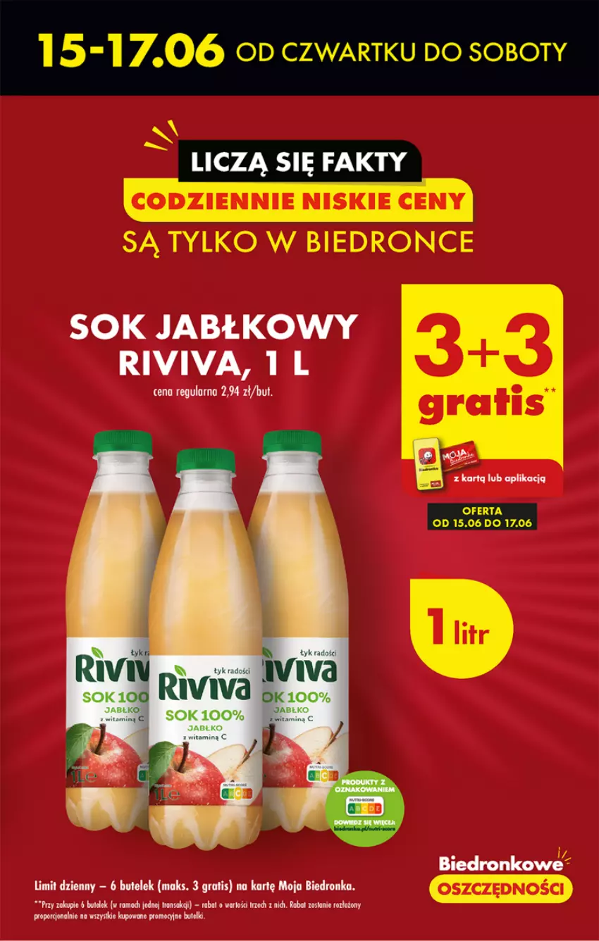 Gazetka promocyjna Biedronka - Gazetka - Biedronka.pl - ważna 15.06 do 21.06.2023 - strona 9 - produkty: Dron, Gra, Por, Rama, Sok, Sok jabłkowy, Tran