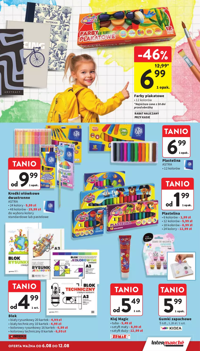 Gazetka promocyjna Intermarche - Gazetka Intermarche - ważna 06.08 do 12.08.2026 - strona 41 - produkty: Fa, Klej, Plastelina
