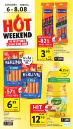 Gazetka promocyjna Intermarche - Gazetka Intermarche - Gazetka - ważna od 12.08 do 12.08.2026 - strona 2 - produkty: Parówki, Tarczyński, Kabanos, Olej, Berlinki