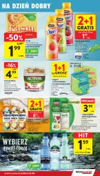 Gazetka promocyjna Intermarche - Gazetka Intermarche - Gazetka - ważna od 12.08 do 12.08.2026 - strona 21 - produkty: Ser, Gra, Danone, Jogurt, Termos, Napój roślinny, Activia, Napój jogurtowy, LANA, Serek, Alpro, Woda, Kasia, Napój, Jogurt pitny, Kefir, Mleko