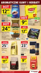 Gazetka promocyjna Intermarche - Gazetka Intermarche - Gazetka - ważna od 12.08 do 12.08.2026 - strona 25 - produkty: Kawa rozpuszczalna, Kawa mielona, Kawa, Tetley, Lipton, Prima, Davidoff, Jacobs, Woseba, Herbata, Napój