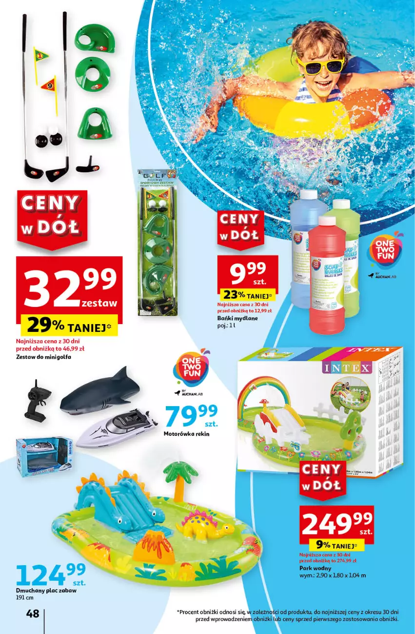 Gazetka promocyjna Auchan - Gazetka CENY W DÓŁ Hipermarket Auchan - ważna 20.06 do 26.06.2024 - strona 56 - produkty: Fa, Motorówka