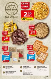 Gazetka promocyjna Auchan - Gazetka CENY W DÓŁ Hipermarket Auchan - Gazetka - ważna od 26.06 do 26.06.2024 - strona 31 - produkty: Ciastka, Cukier, Cukierki czekoladowe, Płatki owsiane, Rogal, Pestki dyni, Cukierki, LG