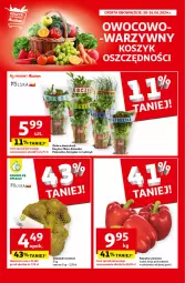 Gazetka promocyjna Auchan - Gazetka CENY W DÓŁ Hipermarket Auchan - Gazetka - ważna od 26.06 do 26.06.2024 - strona 8 - produkty: Pietruszka, Kolendra, Papryka czerwona, Papryka, Ziemniaki, Bazyl, Bazylia, Mięta