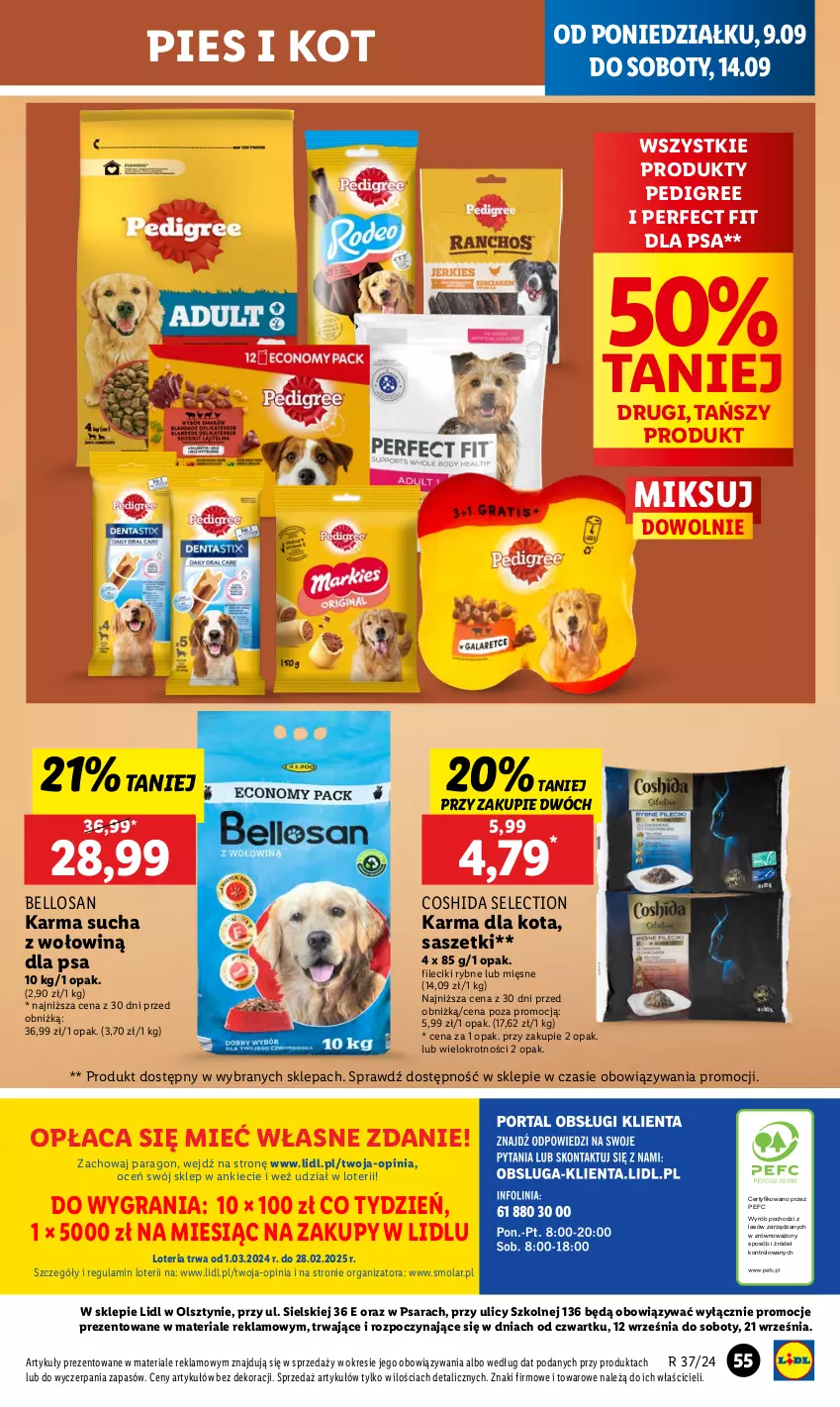 Gazetka promocyjna Lidl - GAZETKA - ważna 09.09 do 11.09.2024 - strona 59 - produkty: Bell, Gra, Mola, Pedigree