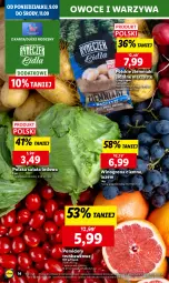 Gazetka promocyjna Lidl - GAZETKA - Gazetka - ważna od 11.09 do 11.09.2024 - strona 16 - produkty: Warzywa, Ser, Sałata lodowa, Ziemniaki, Sałat, Winogrona, Owoce, Chleb, Wino, Pomidory