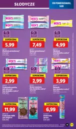 Gazetka promocyjna Lidl - GAZETKA - Gazetka - ważna od 11.09 do 11.09.2024 - strona 47 - produkty: Gin, Wafelek, Tonik, Czekolada, Czekolada gorzka, Baton