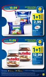 Gazetka promocyjna Lidl - GAZETKA - Gazetka - ważna od 11.09 do 11.09.2024 - strona 7 - produkty: Mozzarella, Nutella, Gra