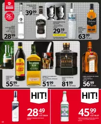 Gazetka promocyjna Selgros - Oferta spożywcza - Gazetka - ważna od 18.05 do 18.05.2022 - strona 22 - produkty: Whiskey, Wódka, Whisky, Wyborowa, Tullamore Dew, Likier