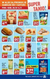 Gazetka promocyjna Aldi - Gazetka - ważna od 04.11 do 04.11.2023 - strona 39 - produkty: Albona, Ser, Mus, Gra, Kucharek, Królewski, Croissant, Tarta, Rolnik, Bułka tarta, Kamis, Kasia, Ciabatta, Bułka, Musztarda