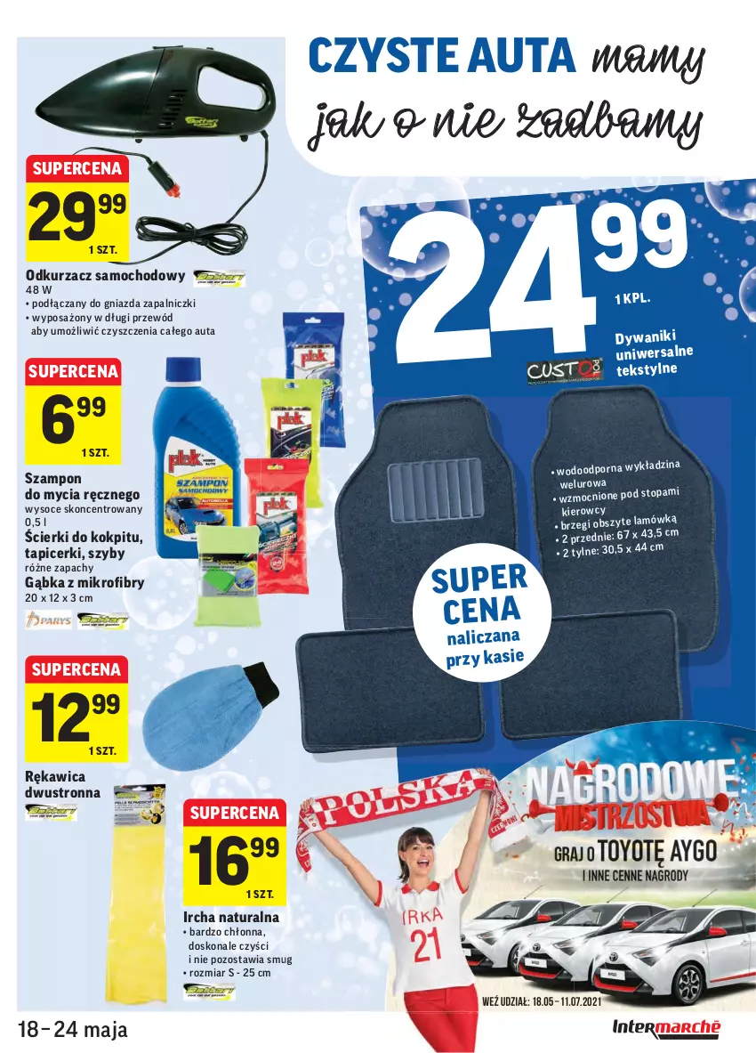 Gazetka promocyjna Intermarche - Swieżo i tanio - ważna 18.05 do 24.05.2021 - strona 33 - produkty: Odkurzacz, Przewód, Szampon