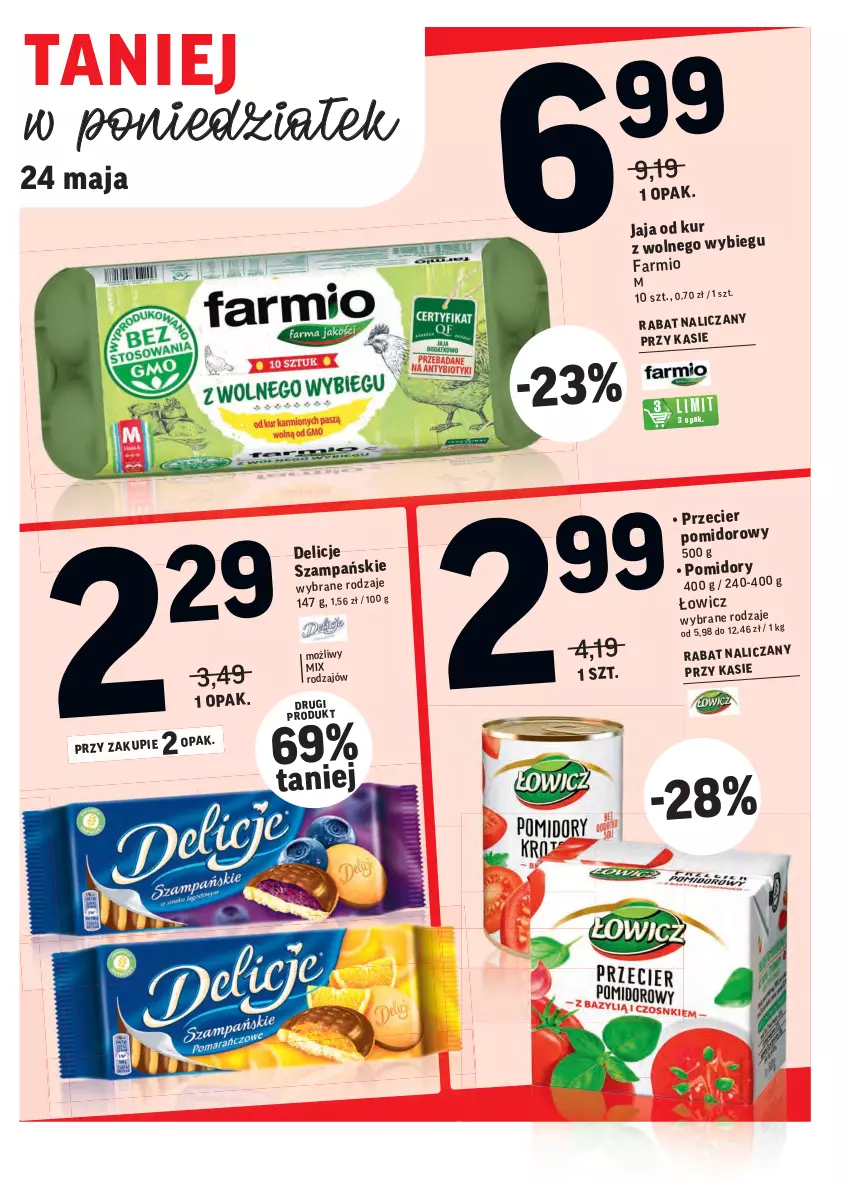 Gazetka promocyjna Intermarche - Swieżo i tanio - ważna 18.05 do 24.05.2021 - strona 38 - produkty: Delicje, Fa, Jaja