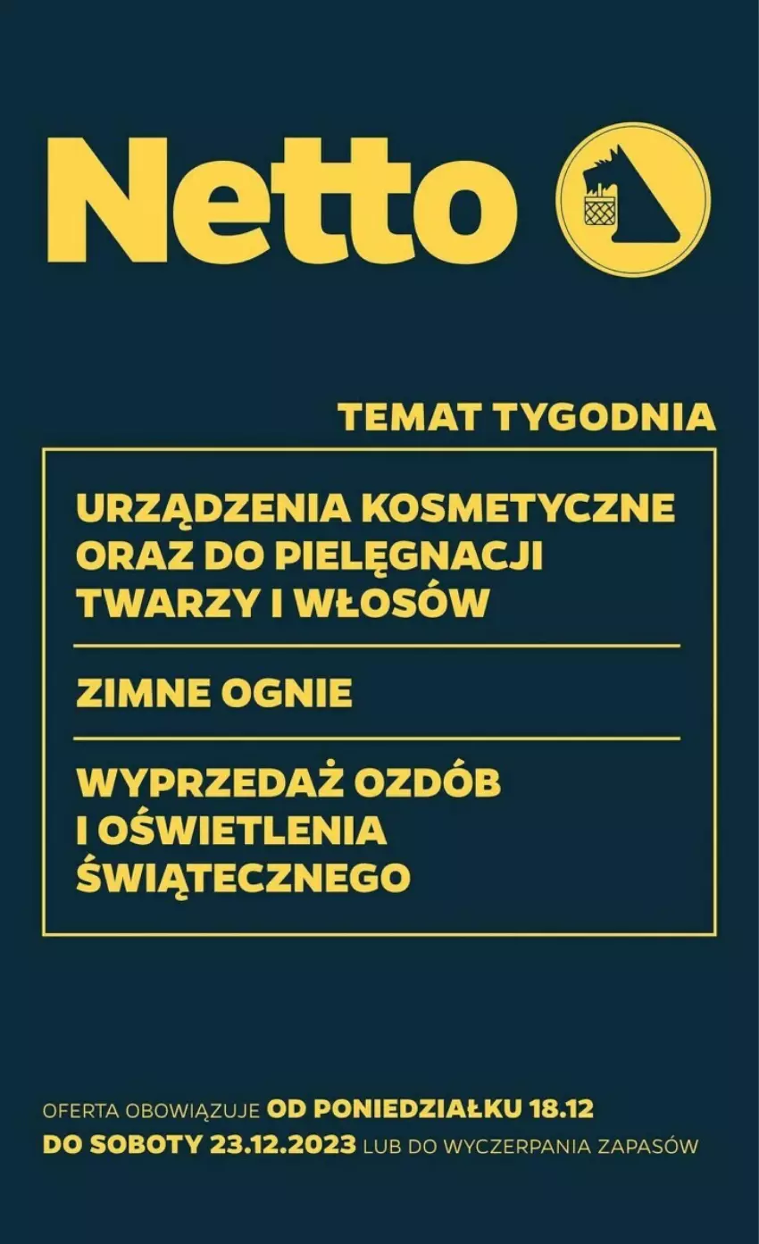 Gazetka promocyjna Netto - ważna 18.12 do 23.12.2023 - strona 1