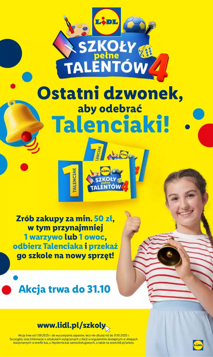 Gazetka promocyjna Lidl - GAZETKA - ważna 27.10 do 29.10.2025 - strona 19 - produkty: Dzwonek
