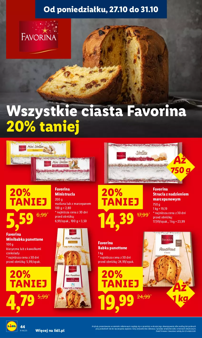 Gazetka promocyjna Lidl - GAZETKA - ważna 27.10 do 29.10.2025 - strona 48 - produkty: Babka, Fa, Kawa, LANA, Strucla